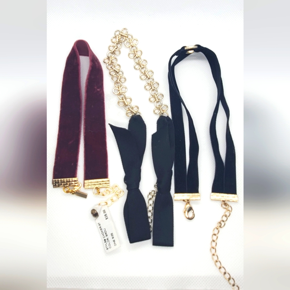 Necklaces Chokers 3 for the price of 1 - Bundle